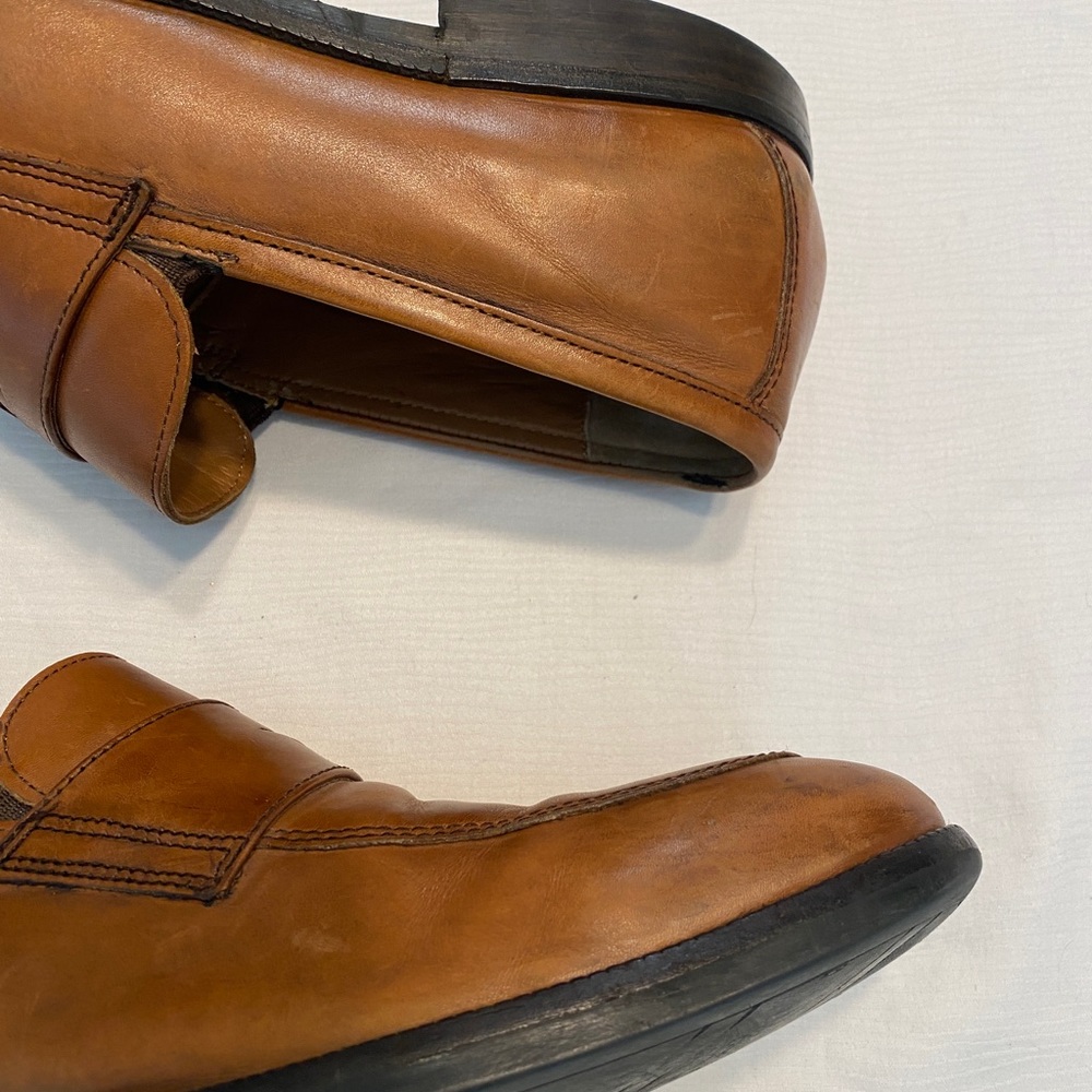 Johnston & Murphy Sheepskin Penny Loafers - Picture 12 of 16